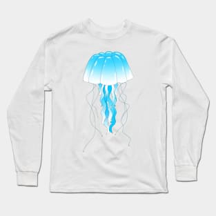 Light Blue Jellofish Long Sleeve T-Shirt